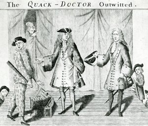 The Quack Doctor Outwitted, published by Sutton Nichols