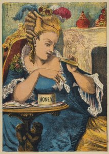 The Queen in Her Parlour by English School
