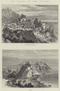 The Queen in the Riviera by English School