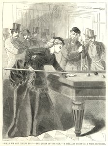 The Queen of the Cue by English School
