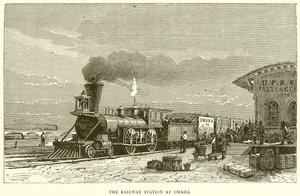 The Railway Station at Omaha