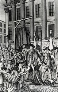 The Rape of the Petticoat by English School
