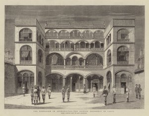 The Rebellion in Afghanistan, the British Residency in Cabul by English School
