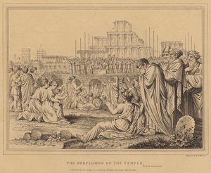 The Rebuilding of the Temple, Ezra by English School