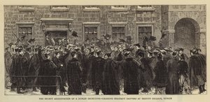 The Recent Assassination of a Dublin Detective, Chairing Sergeant Danvers at Trinity College, Dublin by English School