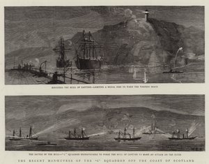 The Recent Manoeuvres of the "C" Squadron off the Coast of Scotland by English School