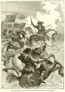The Religious Wars: William of Orange at the Boyne by English School