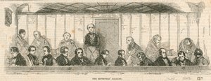 The Reporters Gallery at the House of Commons, Westminster, London by English School