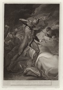 The Resolute Conduct of the Earl of Warwick Previous to the Battle of Towton by English School