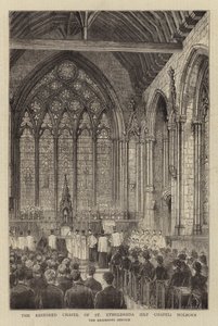 The Restored Chapel of St Etheldreda (Ely Chapel) Holborn by English School