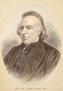 The Rev. Thomas Binney, D.D., illustration from The Pictorial Edition of the Life and Discoveries of David Livingstone by J. Ewing Richie by English School