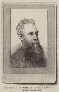 The Reverend J C Whitley, first Bishop of Chota Nagpore by English School