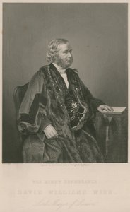 The Right Honourable David Williams Wire, Lord Mayor of London by English School