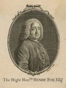 The Right Honourable Henry Fox by English School