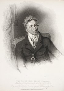 The Right Honourable Henry Grattan, 1810 by English School