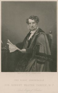 The Right Honourable Sir Walter Carden, Lord Mayor of London by English School