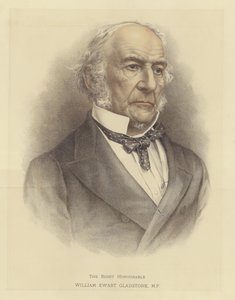The Right Honourable William Ewart Gladstone by English School