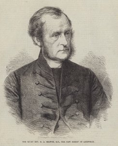 The Right Reverend G A Selwyn, DD, the New Bishop of Lichfield by English School