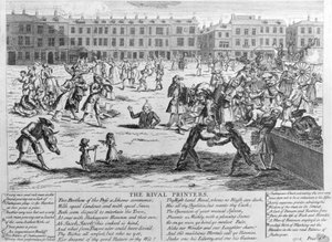 The Rival Printers, 1734