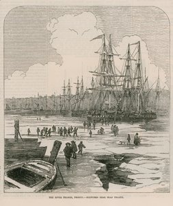 The River Thames, Frozen