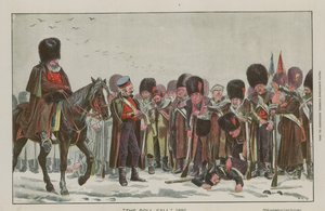 The Roll Call, 1892 by English School