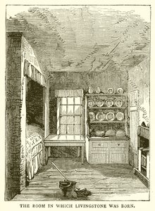 The Room in which Livingstone was Born by English School