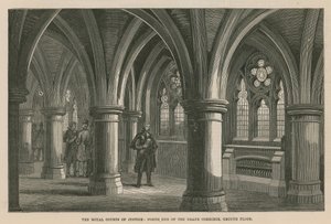 The Royal Courts of Justice: North End of the Grand Corridor, Ground Floor