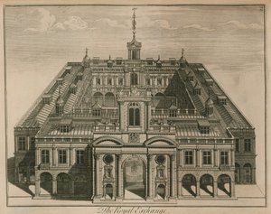 The Royal Exchange, London by English School