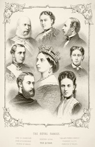 The Royal Family of Queen Victoria, from 