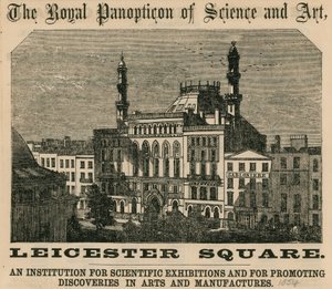 The Royal Panopticon of Science and Art, Leicester Square, London by English School