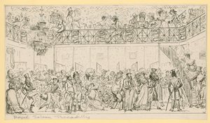The Royal Saloon, Piccadilly, London by English School