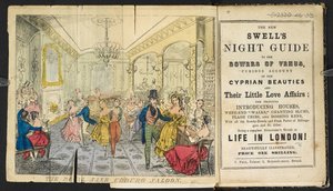 The Royal Saxe Coburg Saloon. A Group of People Dancing, Eating and Drinking, 