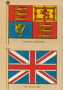 The Royal Standard. The Union Jack by English School
