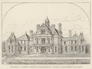 The Royal Victoria Hospital, Bournemouth, Opened by the Prince of Wales by English School