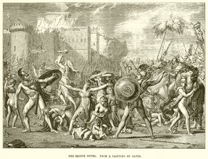 The Sabine Wives by English School