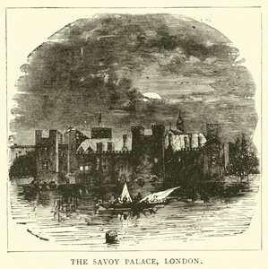 The Savoy Palace, London by English School
