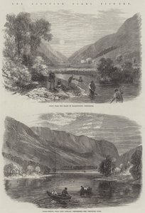 The Scottish Pearl Fishery by English School