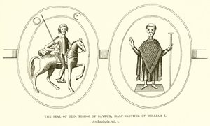 The Seal of Odo, Bishop of Bayeux, Half-Brother of William I