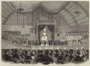 The Shakespeare Commemoration in London by English School