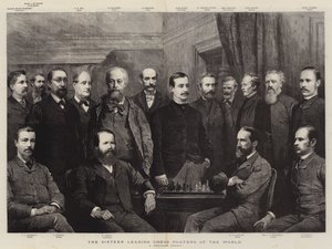 The Sixteen Leading Chess Players of the World by English School