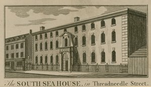The South Sea House in Threadneedle Street, London
