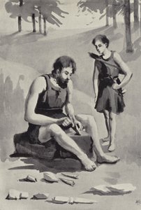 The Spear Maker by English School
