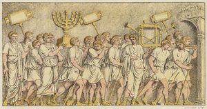 The Spoils of the Temple Carried in Triumph by English School