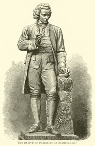 The Statue of Priestley at Birmingham