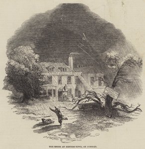 The Storm at Kentish-Town, on Tuesday by English School