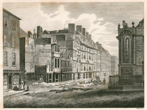 The Strand, London, prior to its improvement in the year 1810