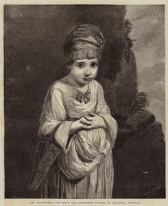 The Strawberry Girl by English School