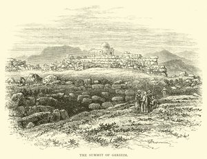 The Summit of Gerizim by English School