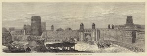 The Surrender of Khiva by English School
