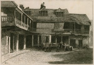 The Tabard Inn, Southwark by English School